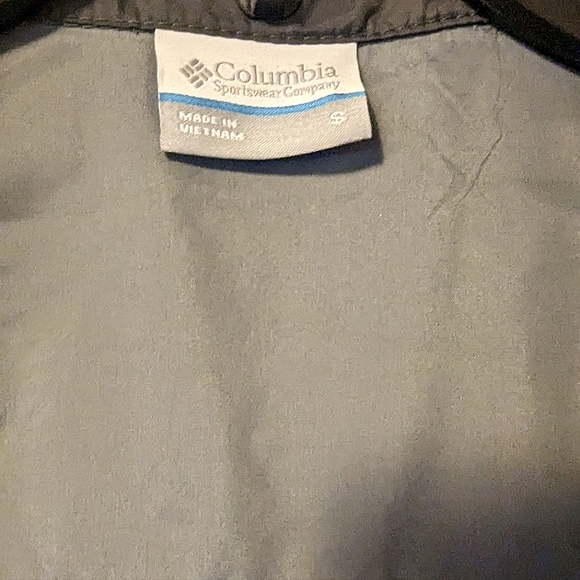 Columbia Men's Glennaker Lake Rain Jacket NWT Black Grill Grey Small Hoodie - Picture 11 of 11
